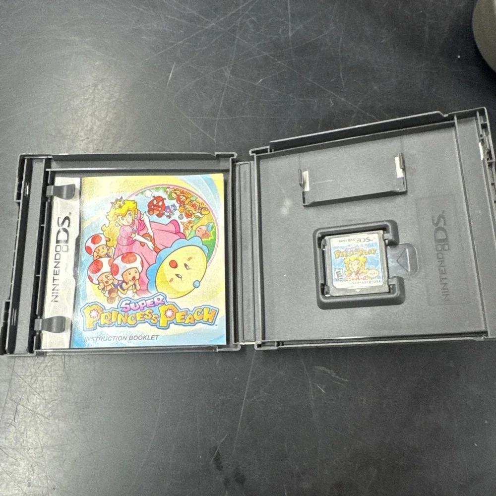 Super Princess Peach (Nintendo DS, 2006) CIB With Manual